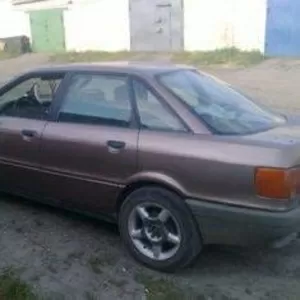 Продам Audi-80,  1989 г.в.,  коричневый металик 